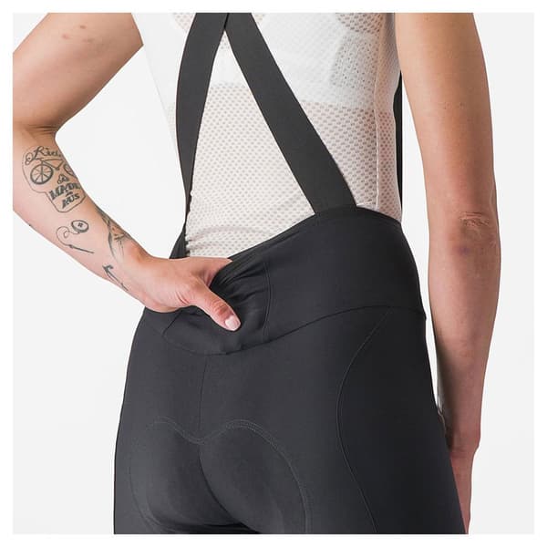 Castelli Bib Shorts Espresso Dt Sort M Kvinde