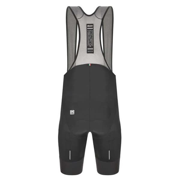 Santini Bib Shortsit Karma Delta Harmaa XL Mies