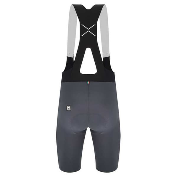Santini Bib Shorts Redux Speed Grå S Mand