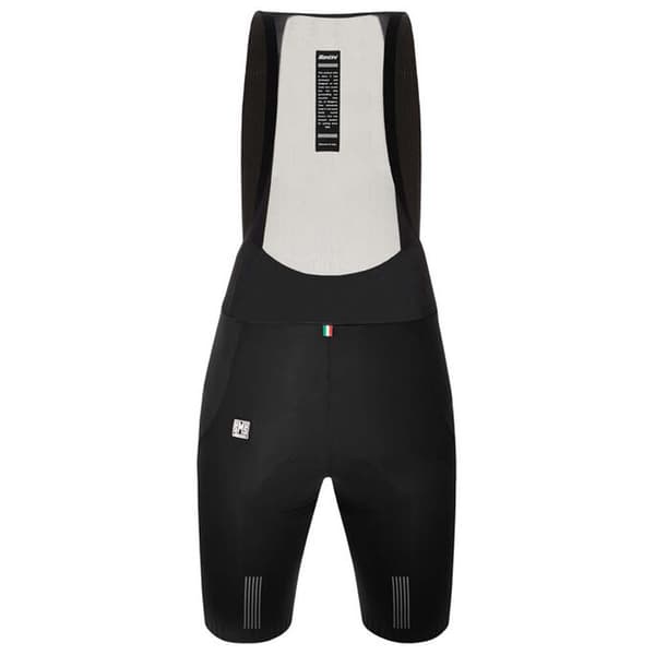 Santini Bib Shorts Plush Sort XL Kvinde
