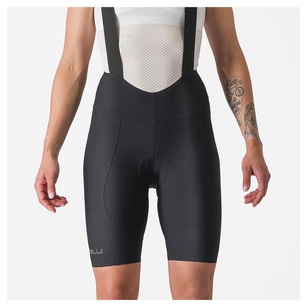 Castelli Bib Shorts Espresso Dt Sort S Kvinde