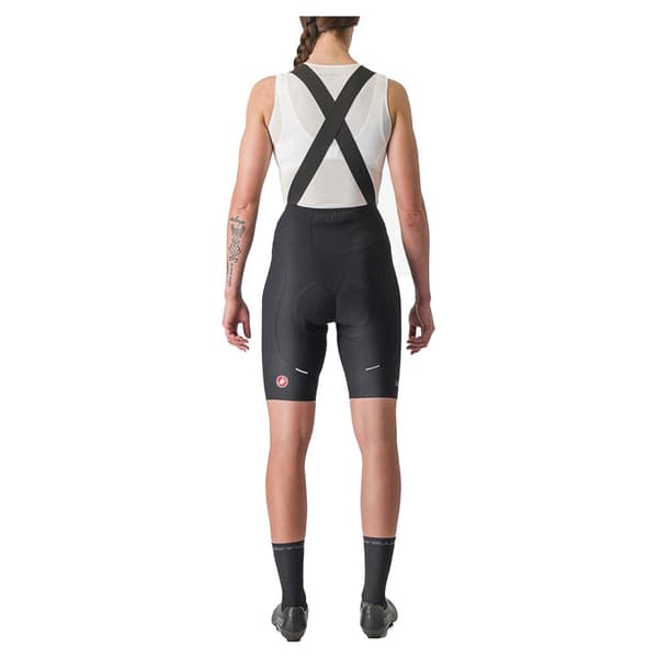 Castelli Bib Shorts Espresso Dt Sort S Kvinde