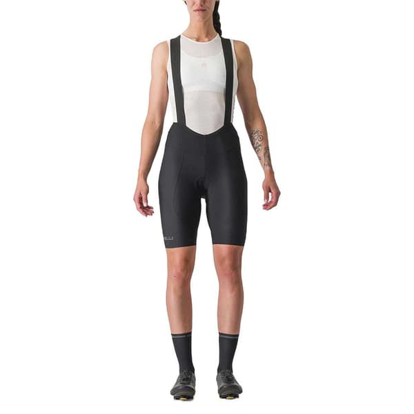 Castelli Bib Shorts Espresso Dt Sort S Kvinde