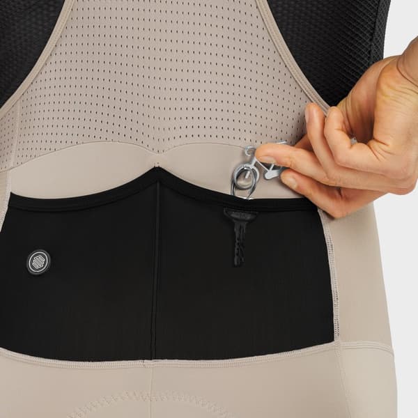 Siroko Bib Shortsit Rocket Musta S Mies