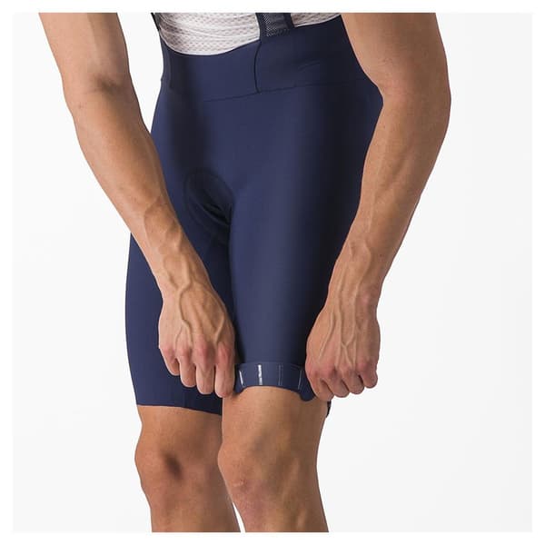 Castelli Bib Shortsit Espresso Sininen XL Mies