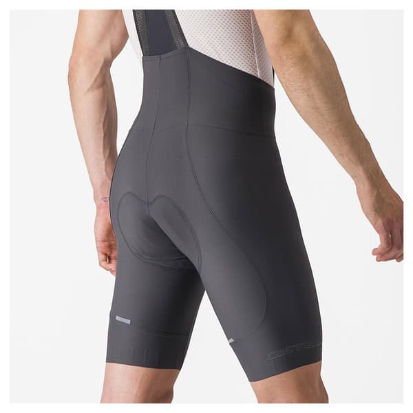 Castelli Bib Shortsit Espresso Harmaa S Mies