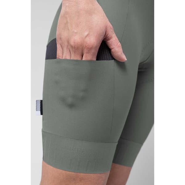 Gobik Bib Shorts Grit 2.0 K9 Grøn M Kvinde
