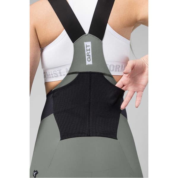 Gobik Bib Shorts Grit 2.0 K9 Grøn M Kvinde