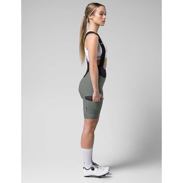 Gobik Bib Shorts Grit 2.0 K9 Grøn M Kvinde