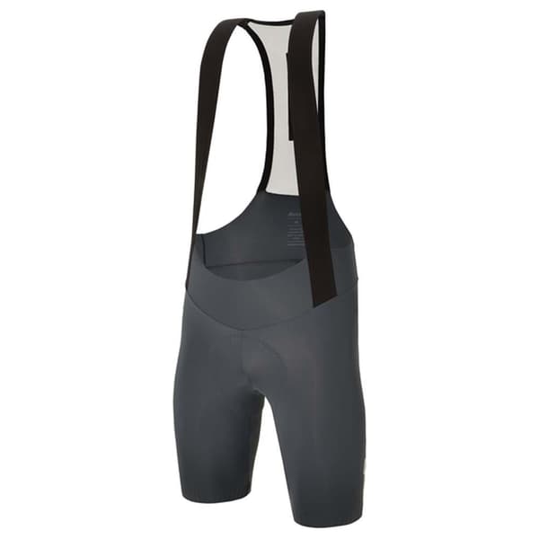 Santini Bib Shorts Plush Grå S Mand