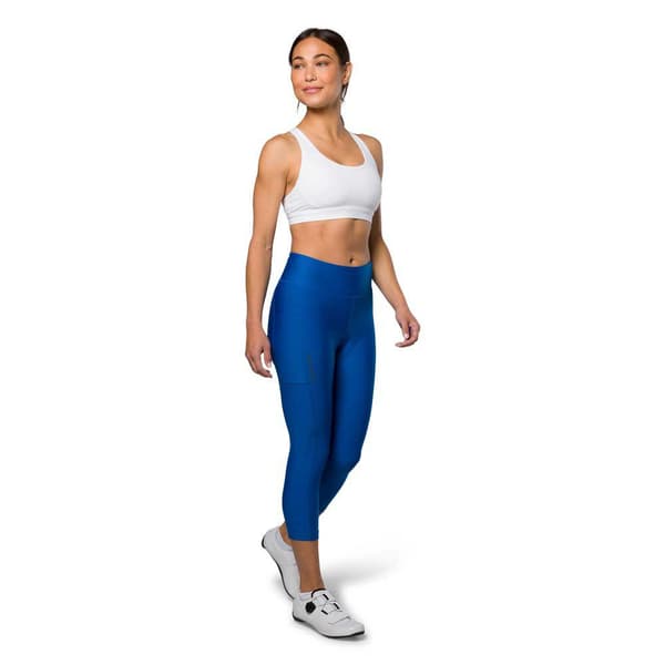 Pearl Izumi Sugar 21´´ Cyc Crop 3/4 Olkaimettomat Pyöräilyhousut Sininen L Nainen