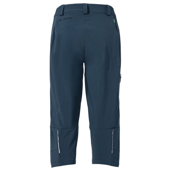 Vaude Bike Yaras 3/4 Cykelshorts Uden Seler Blå 40 Kvinde