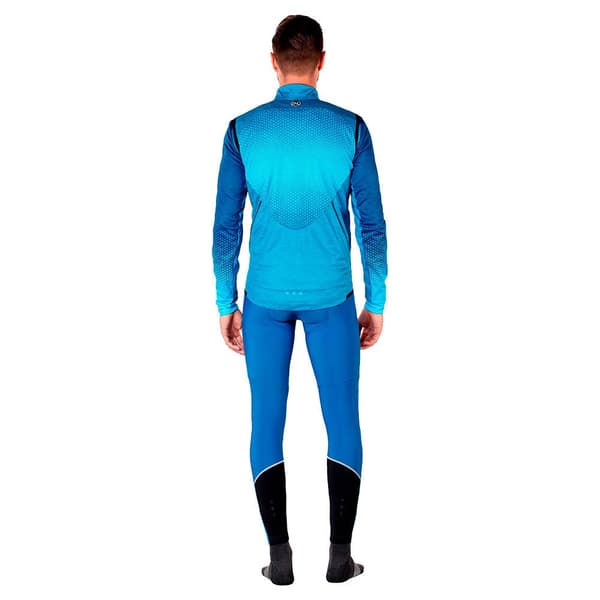 Bicycle Line Fiandre S2 Thermal Pitkät Pyöräilyhousut Henkseleillä Sininen XL Mies