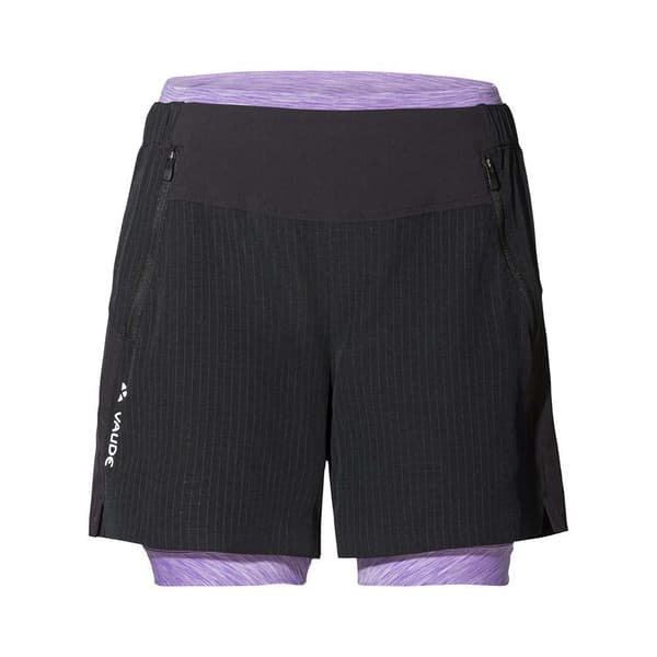 Vaude Bike Altissimi Shorts Uden Seler Sort,Lilla 40 Kvinde