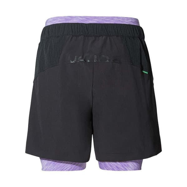 Vaude Bike Altissimi Shorts Uden Seler Sort,Lilla 40 Kvinde