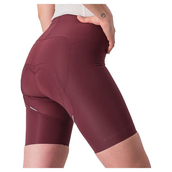 Castelli Free Aero Rc Cykelbyxor Utan Axelband Röd,Vit M Kvinna