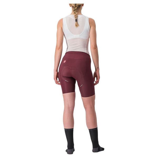 Castelli Free Aero Rc Cykelbyxor Utan Axelband Röd,Vit M Kvinna