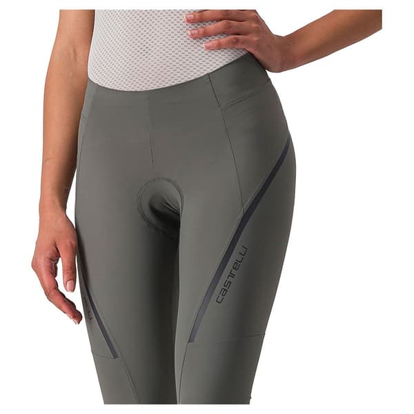 Castelli Velocissima 3 3/4 Cykelbyxor Grå XL Kvinna