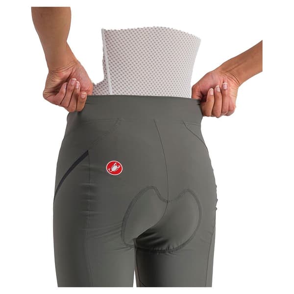Castelli Velocissima 3 3/4 Cykelbyxor Grå XL Kvinna