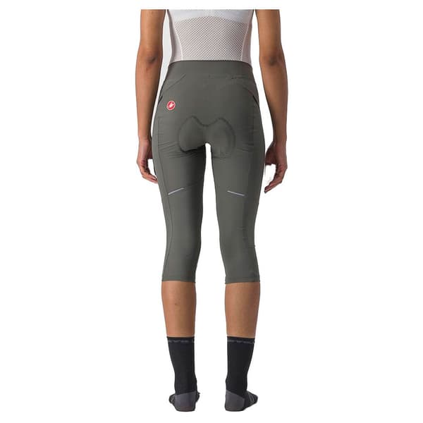 Castelli Velocissima 3 3/4 Cykelbyxor Grå XL Kvinna