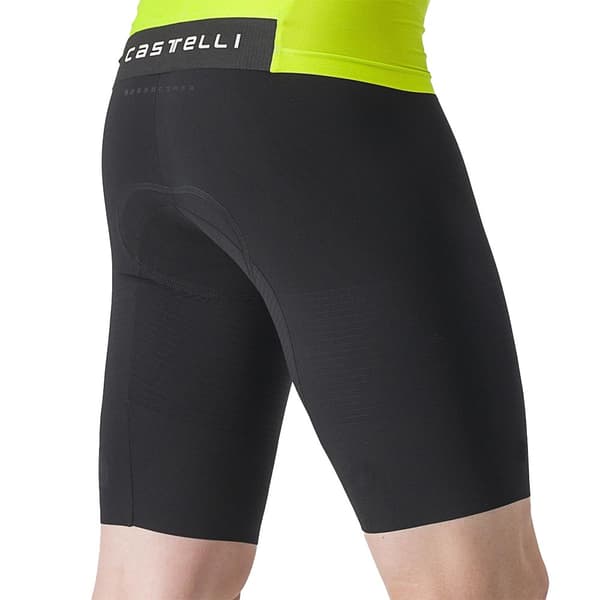 Castelli Premio Tri Speed Housut Ilman Henkseleitä Vihreä,Musta XL Mies