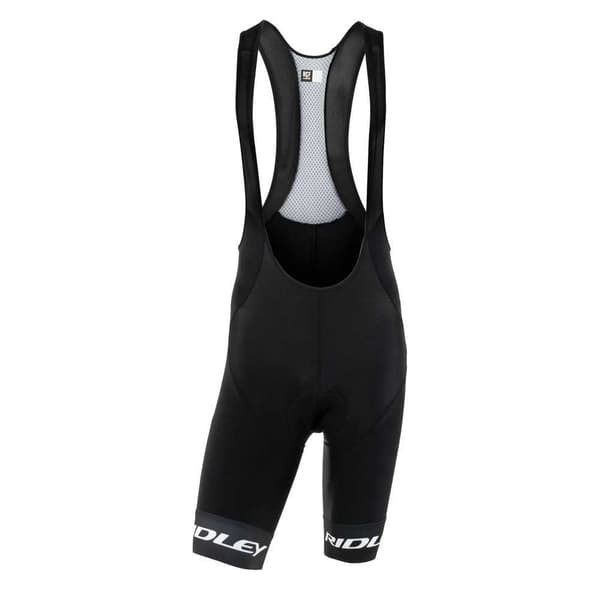 Ridley Performance Uni R Big Brand Long Cut Cykelshorts Sort S Mand