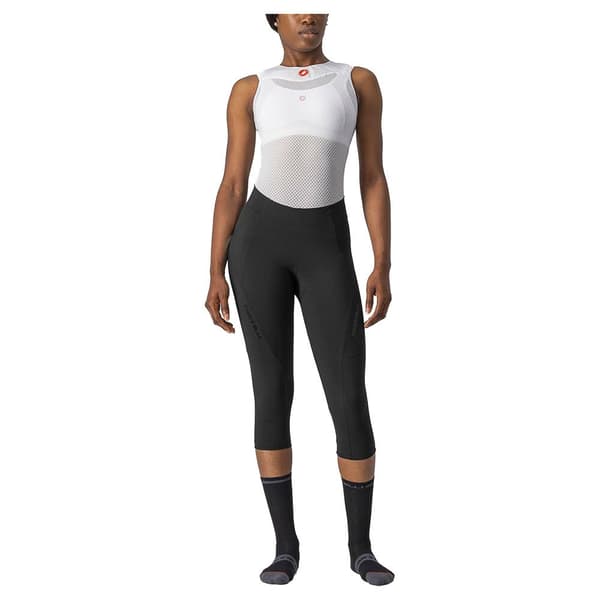 Castelli Velocissima 3 3/4 Pyöräilyhousut Musta S Nainen