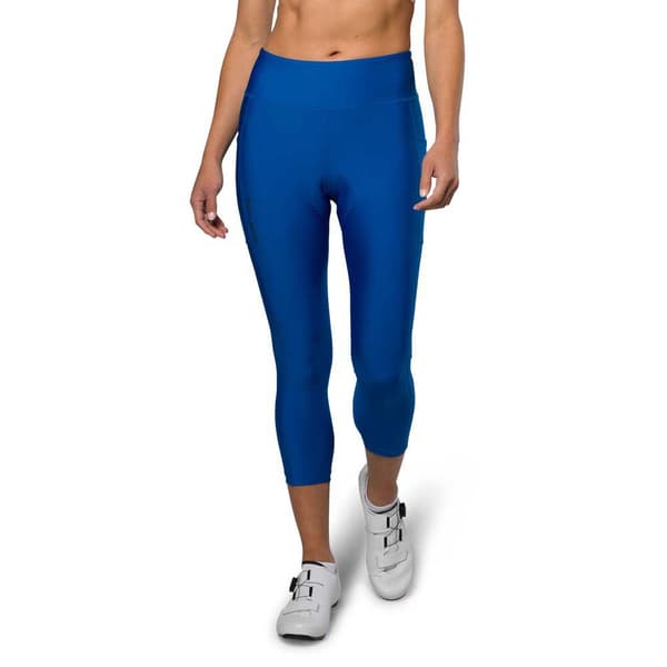 Pearl Izumi Sugar 21´´ Cyc Crop 3/4 Olkaimettomat Pyöräilyhousut Sininen M Nainen
