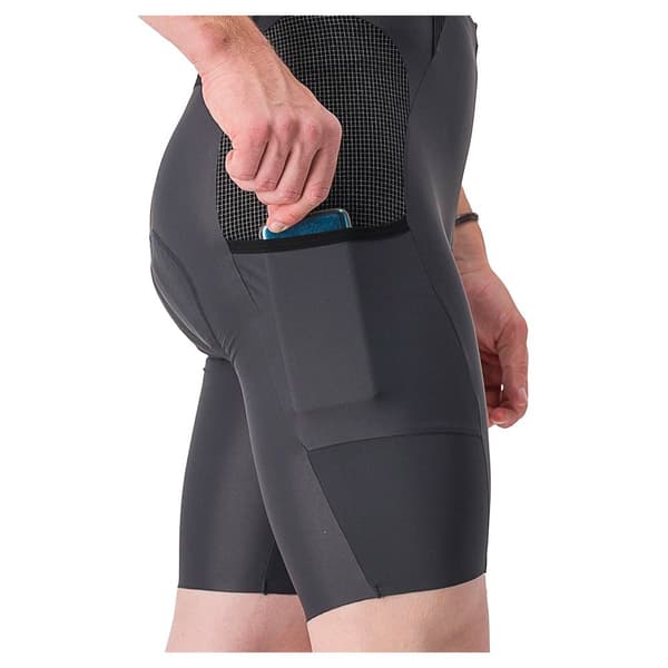 Castelli Free Unlimited Cykelshorts Grå S Mand