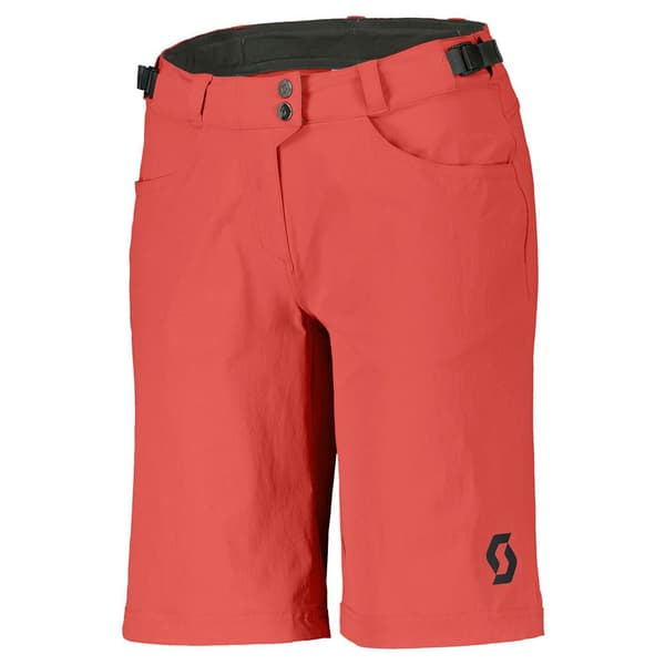Scott Trail Flow Padded Housut Ilman Henkseleitä Oranssi S Nainen