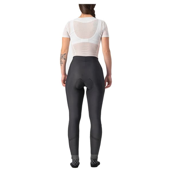Castelli Velocissima Thermal Pitkät Pyöräilyhousut Ilman Henkseleitä Musta XS Nainen
