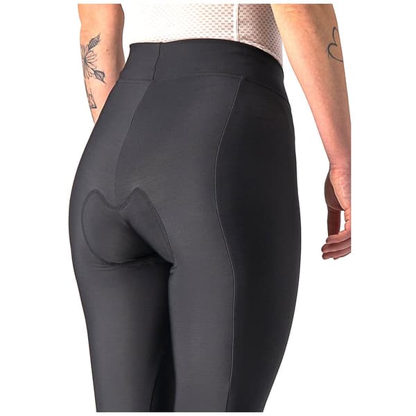 Castelli Velocissima Thermal Pitkät Pyöräilyhousut Ilman Henkseleitä Musta S Nainen