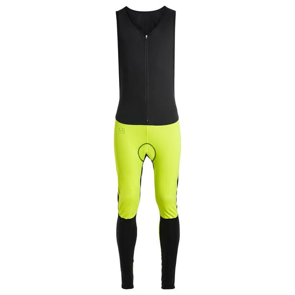 Vaude Bike Posta Warm Cykelbukser Gul,Sort M Mand