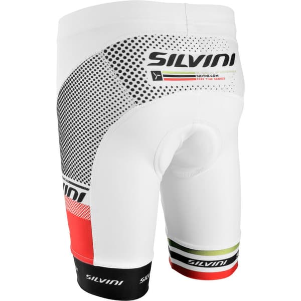 Silvini Team Cykelshorts Hvid 9-10 Years Dreng