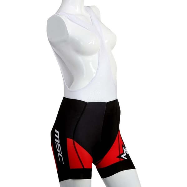Msc Claudia Pro Shorts Uden Seler Rød,Sort M Kvinde