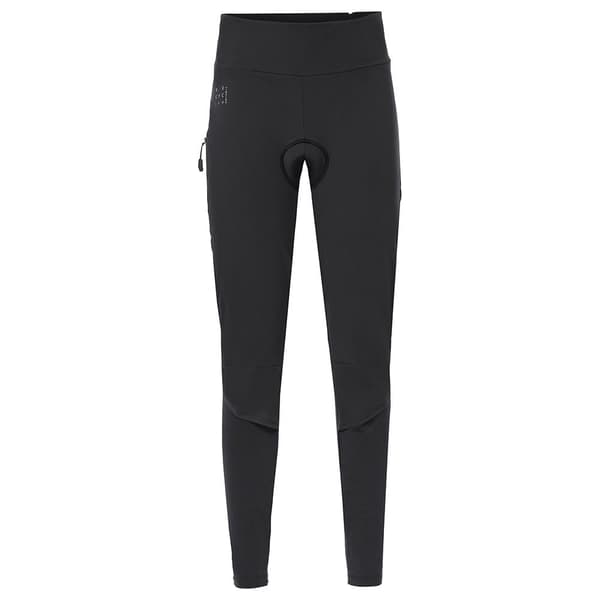 Vaude Bike Kuro Warm Hybrid Lange Bukser Uden Seler Sort 44 Kvinde