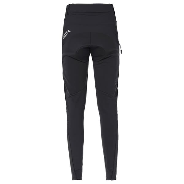 Vaude Bike Kuro Warm Hybrid Lange Bukser Uden Seler Sort 44 Kvinde