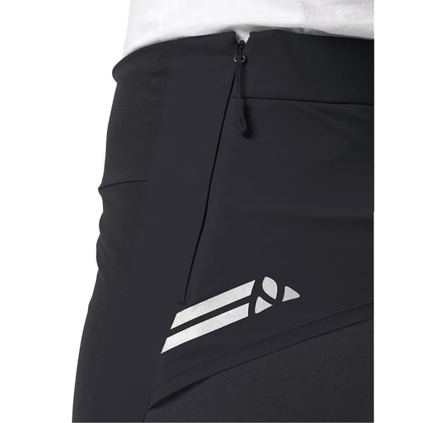 Vaude Bike Kuro Warm Hybrid Lange Bukser Uden Seler Sort 44 Kvinde
