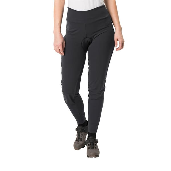Vaude Bike Kuro Warm Hybrid Lange Bukser Uden Seler Sort 44 Kvinde