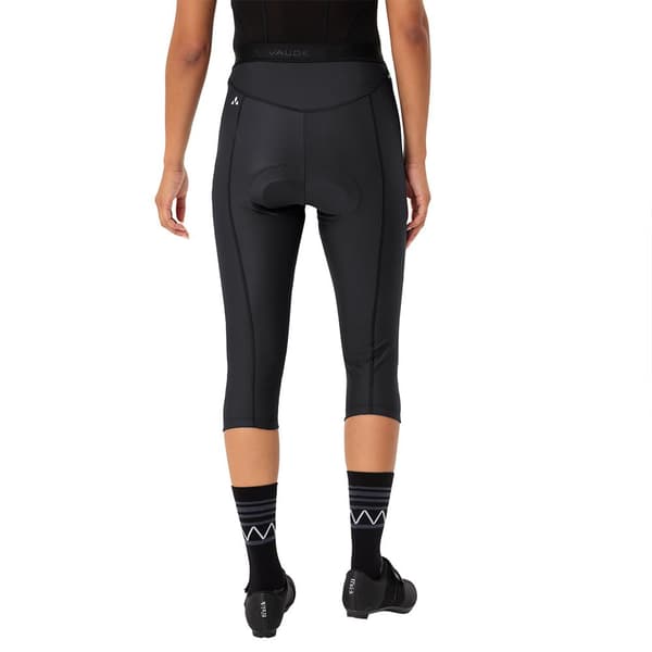Vaude Bike Posta 3/4 Cykelshorts Uden Seler Sort 40 Kvinde