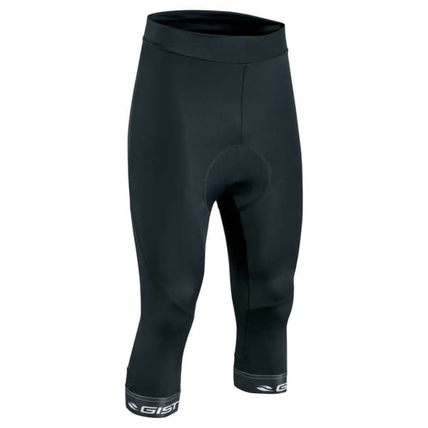 Gist Basic 3/4 Cykelshorts Uden Seler Sort 2XL Mand
