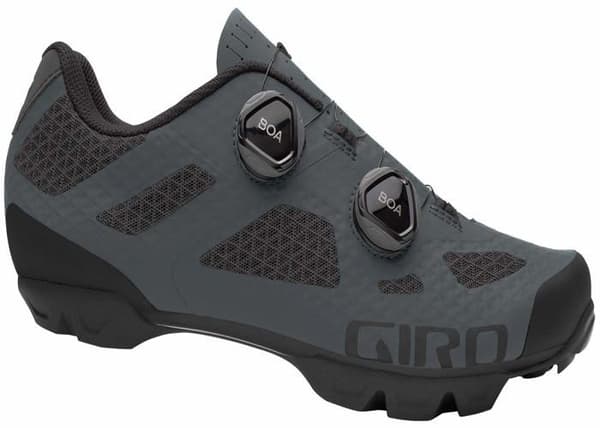 Giro - 7122807 - Mixte Sektor Cykelskor, Svart Black Dark Shadow, 43 EU