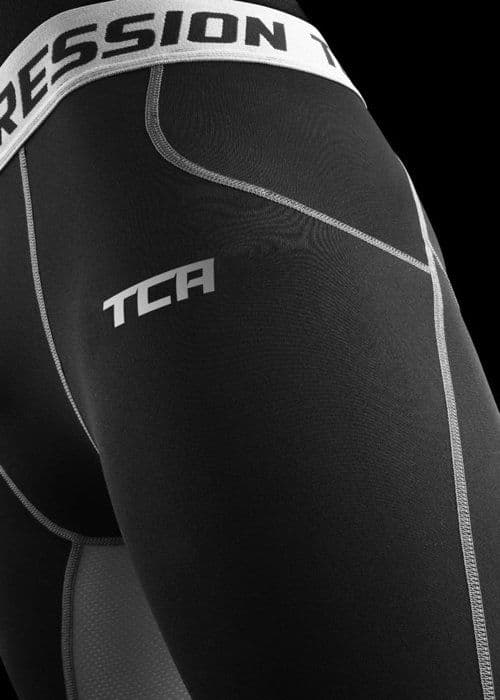 Tca SuperThermal Sport- och Löparleggings för män och pojkar - Thermal Compression Tights