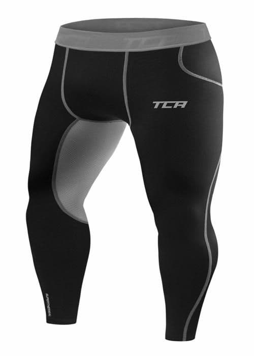 Tca SuperThermal Sport- och Löparleggings för män och pojkar - Thermal Compression Tights