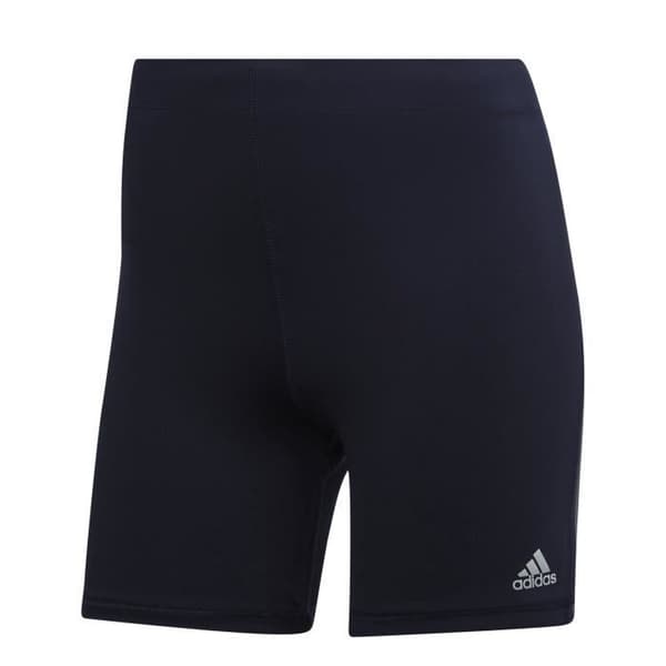 Löparbyxor dam - adidas - Run Icons - Mörkblå - Andningsbar - AEROREADY