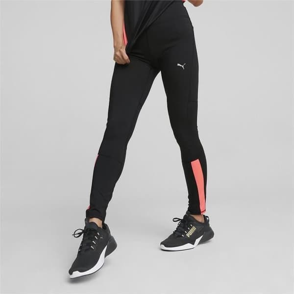 Löpartights - PUMA - Run Favorite Reg Rise - Svart - Dam - Ventilerande