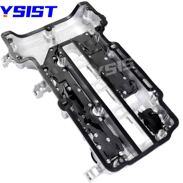 Ventildeksel til Chevy og Buick modeller, holdbart aluminiumsmateriale, passer til flere motortyper, OEM-kvalitet.