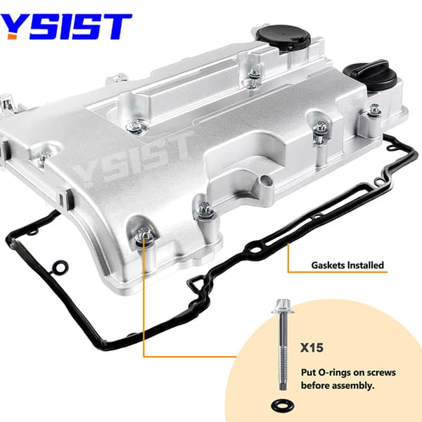 Ventildeksel til Chevy og Buick modeller, holdbart aluminiumsmateriale, passer til flere motortyper, OEM-kvalitet.