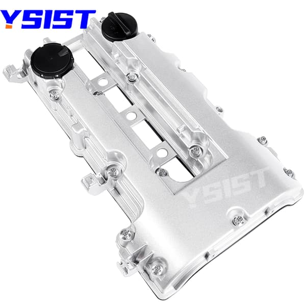 Ventildeksel til Chevy og Buick modeller, holdbart aluminiumsmateriale, passer til flere motortyper, OEM-kvalitet.