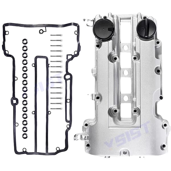 Ventildeksel til Chevy og Buick modeller, holdbart aluminiumsmateriale, passer til flere motortyper, OEM-kvalitet.